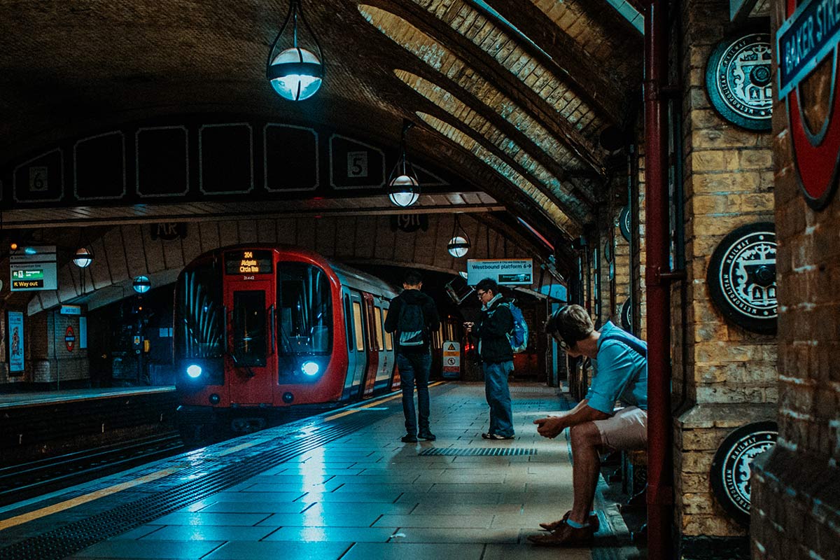 baker street underground station London