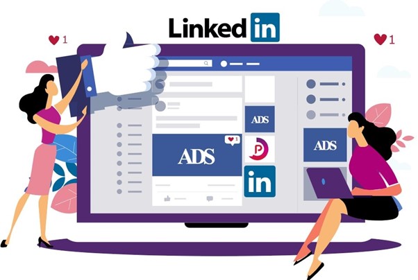 LinkedIn ads graphic