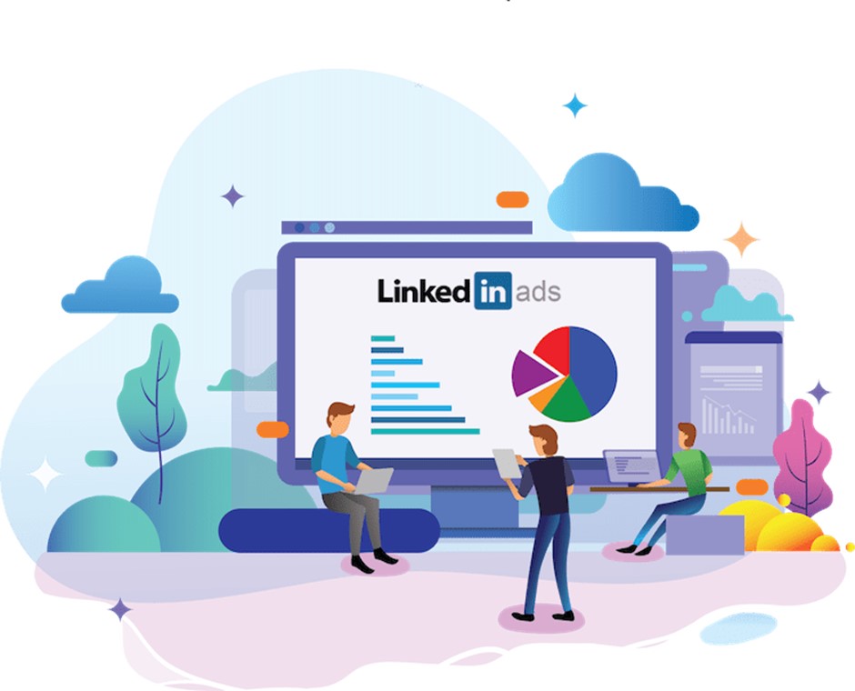 LinkedIn ads illustration