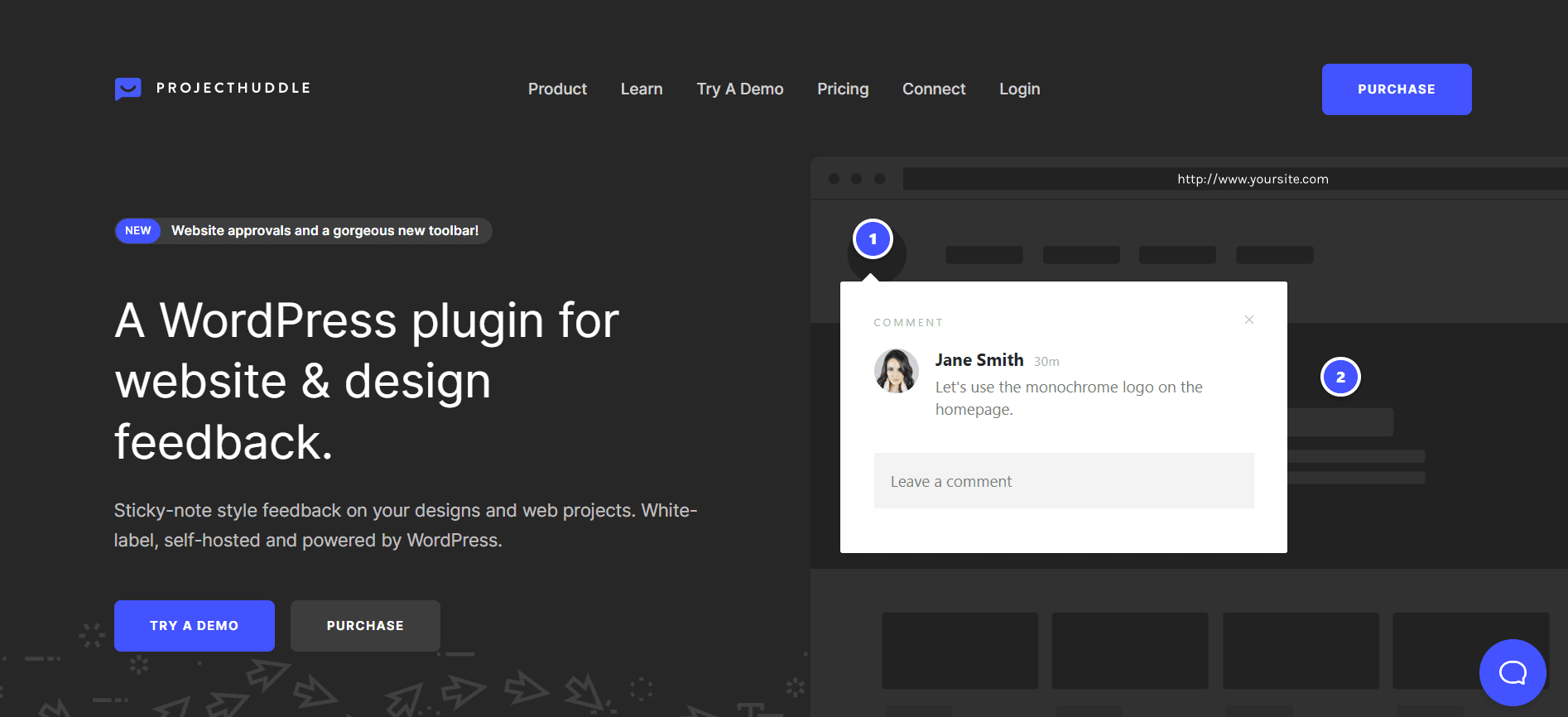 organized client feedback for designers and developers projecthuddle