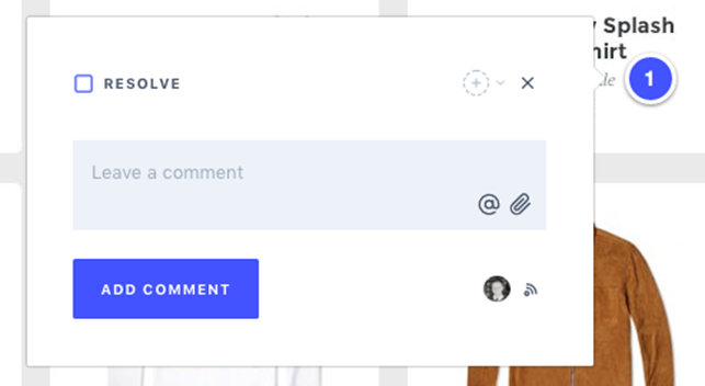 WordPress feedback plugin client comment
